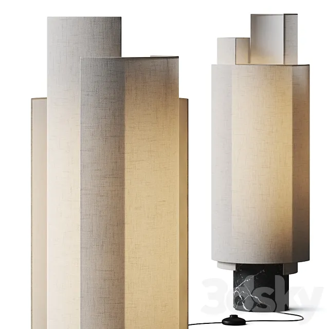 Punt Rio Floor Lamp 3ds Max
