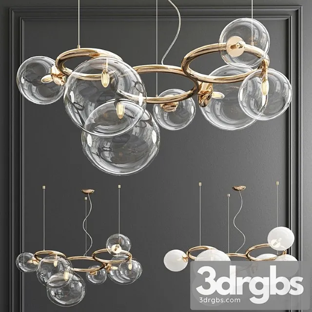 Puppet ring chandelier by vistosi