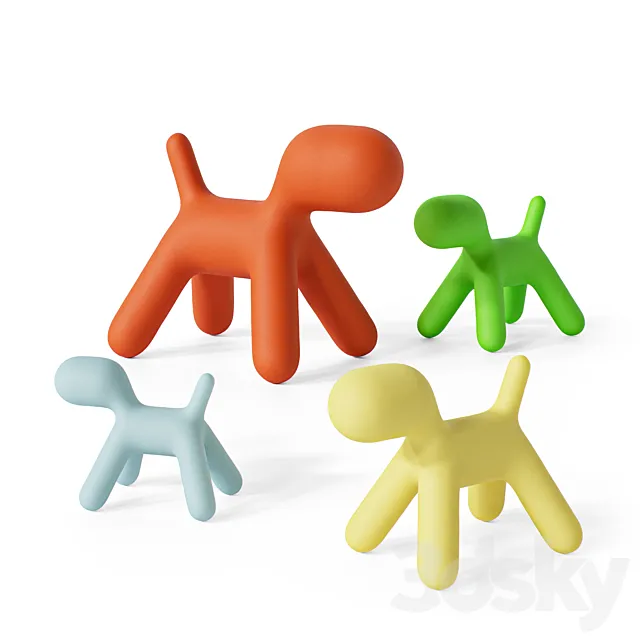 Puppy magis magis 3ds Max