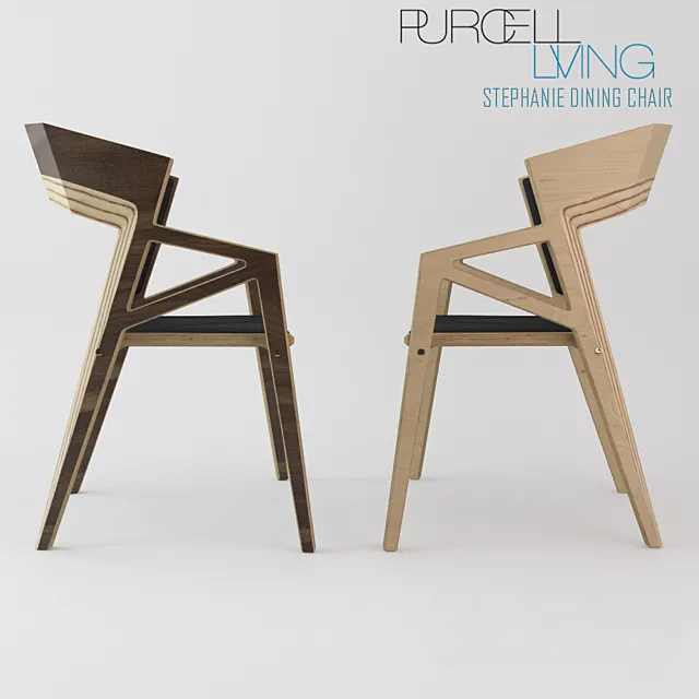 Purcell Living Stephanie dining chair 3DS Max Model