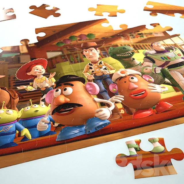 Puzzles 3DSMax File