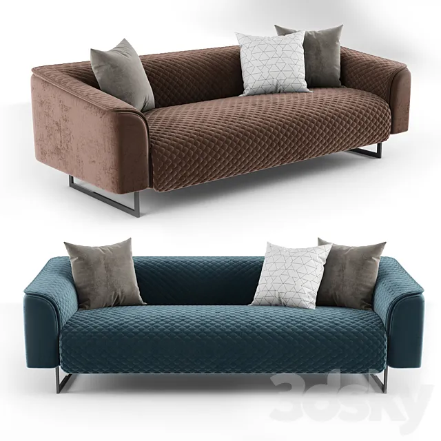 QM sofa 3ds Max