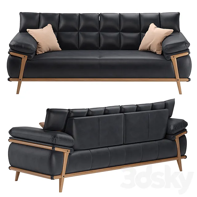 Quatro Modern Berkemobilya 3DS Max Model