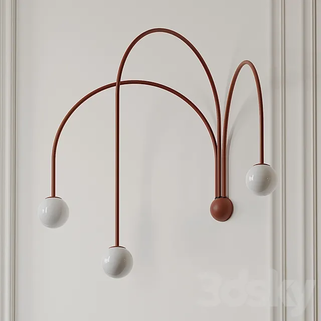 Quattro Wall Sconce by Michael Anastassiades 3ds Max