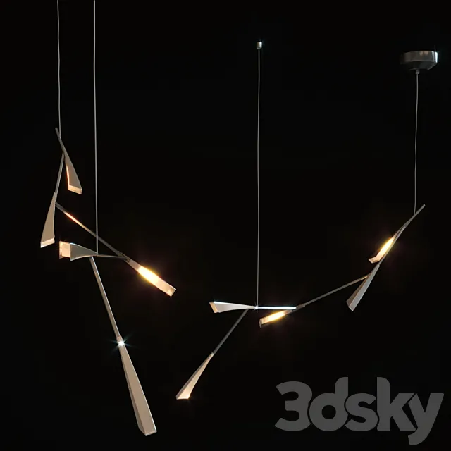 QUILL LED LINEAR PENDANT 3DS Max Model