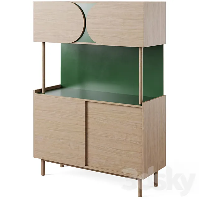 Quillan Formica Sideboard by LA REDOUTE INTERIEURS 3ds Max