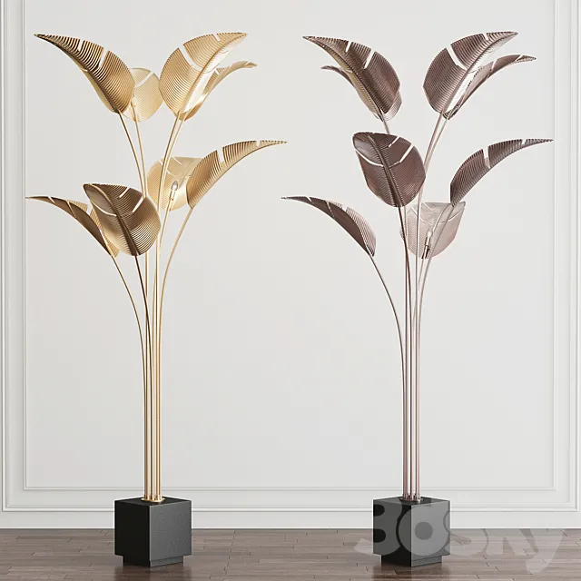 Quindici Floor Lamp by Uttermost 3ds Max