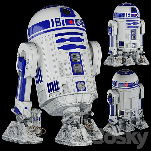 R2-D2 (Star Wars) 3DSMax File