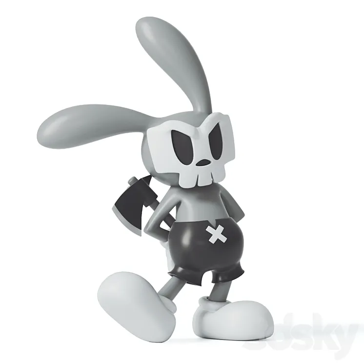 Rabbit 3DS Max Model