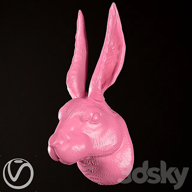 rabbit head 3DSMax File