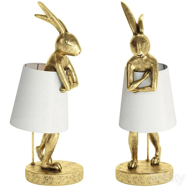 Rabbit Lamp 3dsMax Model