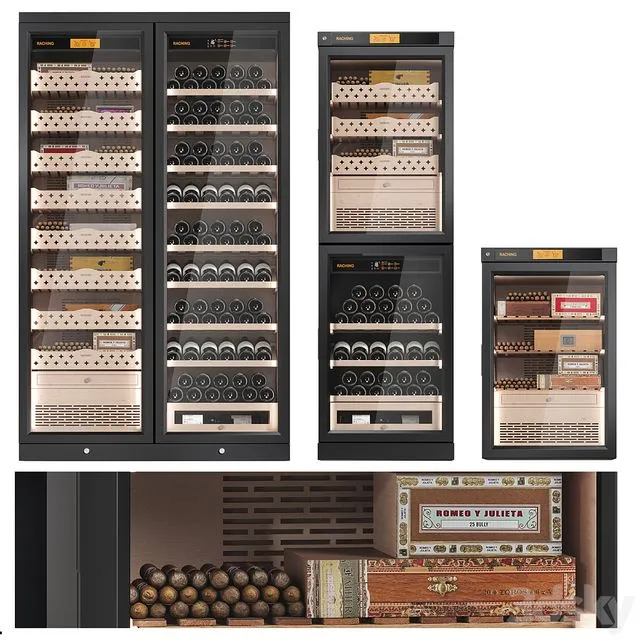 RACING Humidor 3dsMax Model