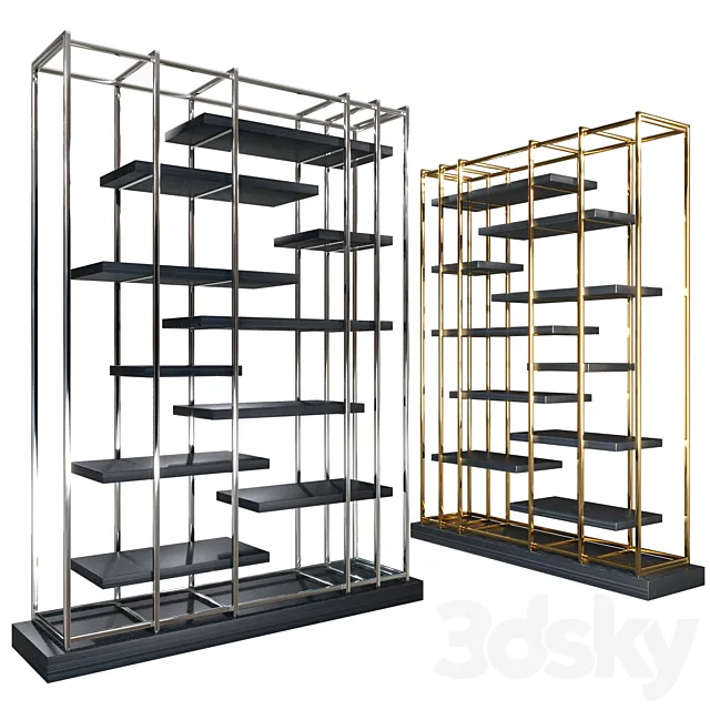 Rack Cabinet Rack EICHHOLTZ 113290 112000 WARD 3DS Max Model