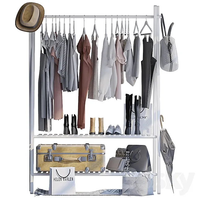 Rack for clothes 3DSMax File
