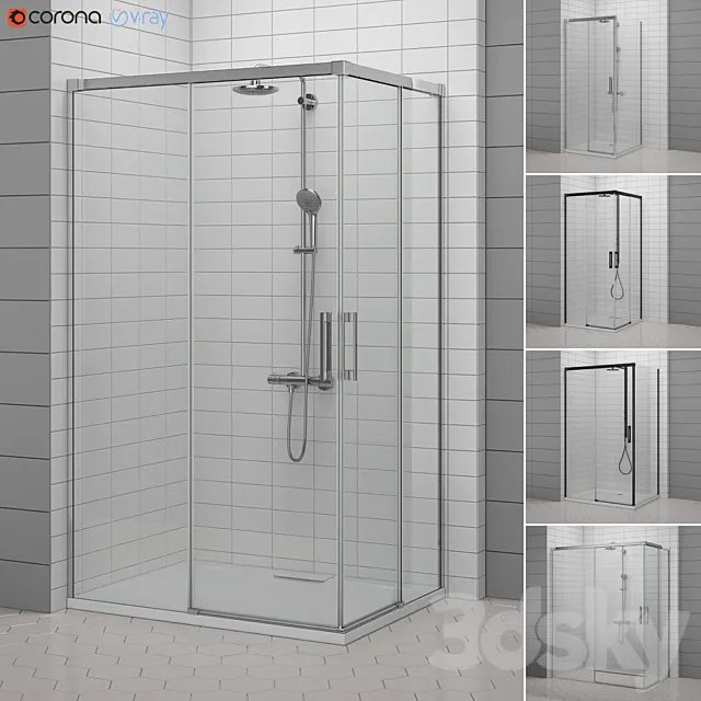 Radaway Showers | IDEA 3DS Max Model