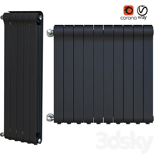 RadiatorBlack 3ds Max