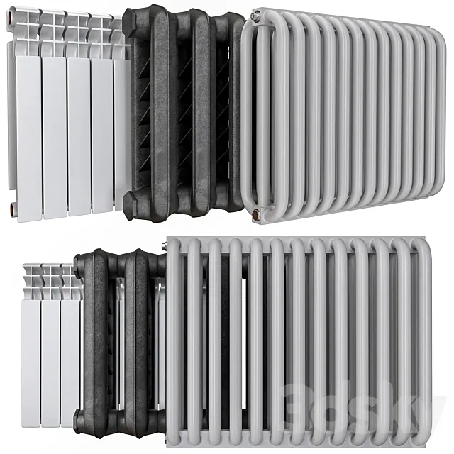 Radiators 3ds Max