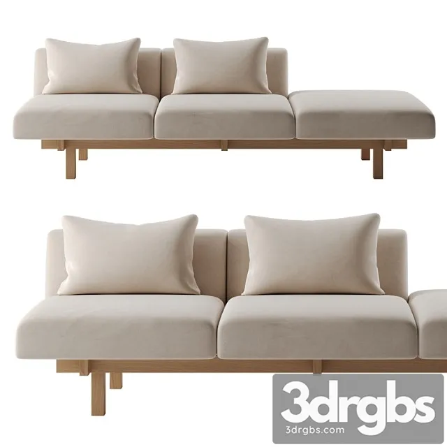 Raft sofa 2 by ariake