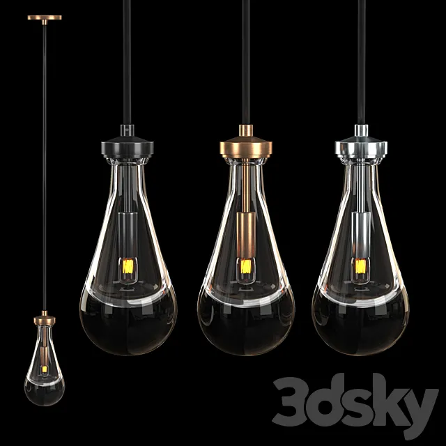 RAIN PENDANT 3DS Max Model