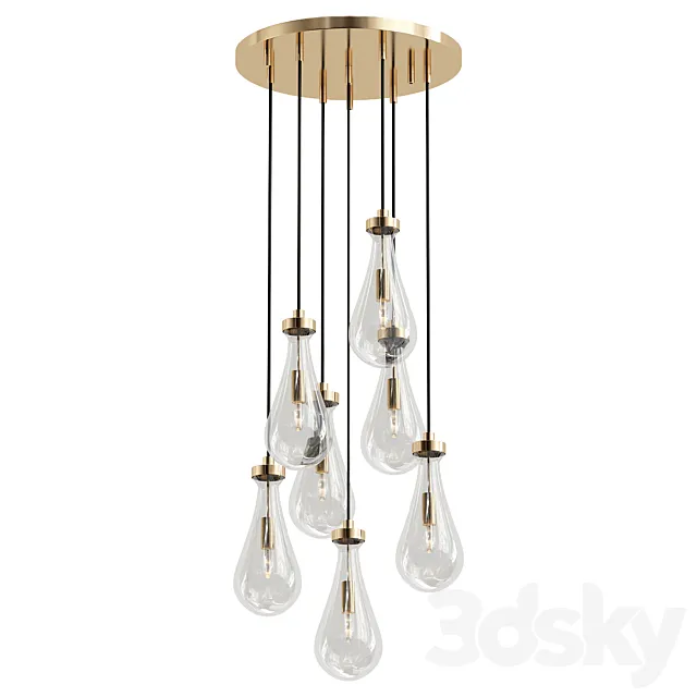 rain round 3DS Max Model