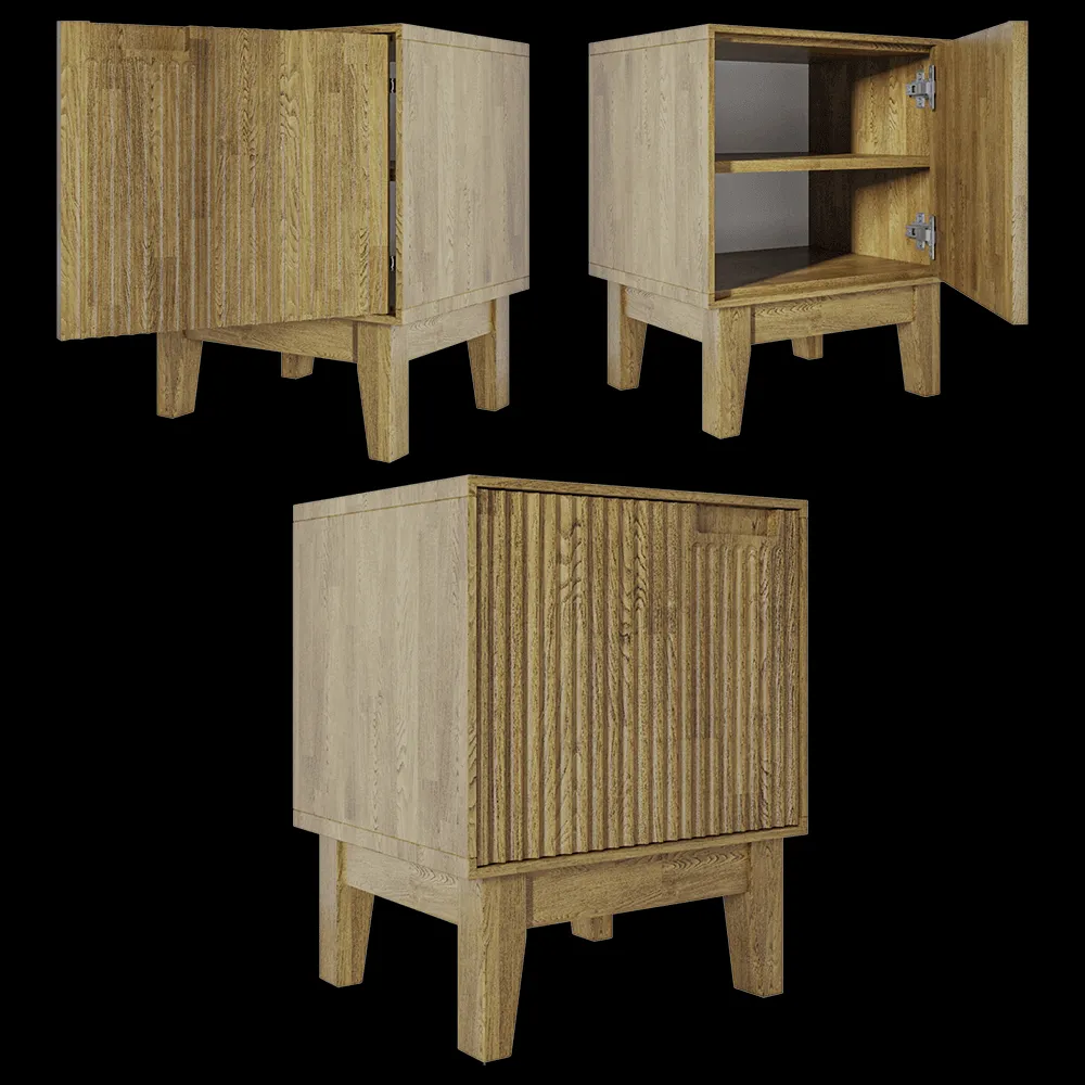 Raiton  – Chest of drawer Pedestal Tempo 3ds Max