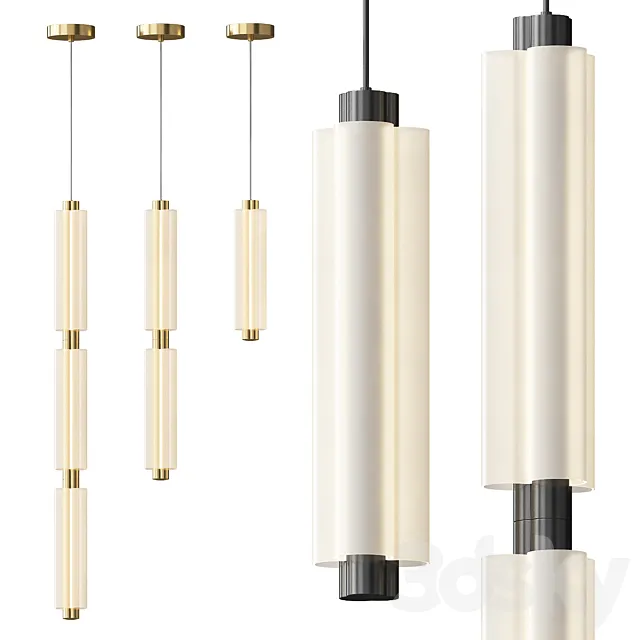 Rakumba Metropol Pendant Light 3DS Max Model