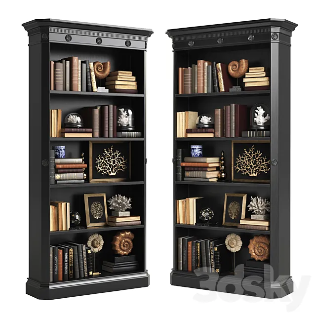 Ralph Lauren BROOK STREET BOOKCASE 7610-49 3ds Max