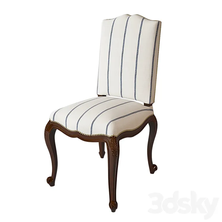 Ralph Lauren Cannes Dugiere dining chair 046-28 3DS Max Model