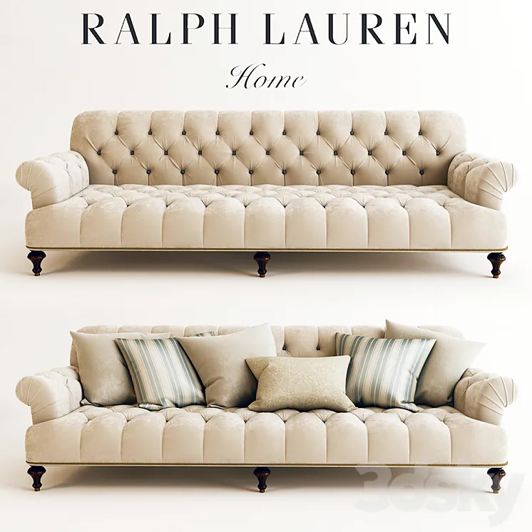 RALPH LAUREN INDIAN COVE LODGE SOFA 3DS Max
