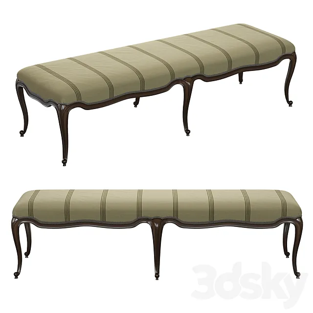 Ralph Lauren Noble Estate Bench 3ds Max