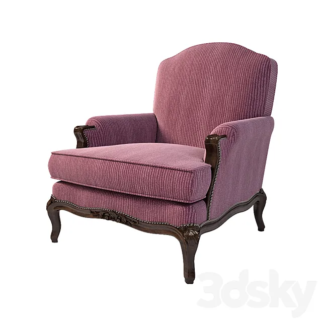 ralph lauren Noble Estate Club Chair 3DS Max Model