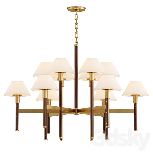 Ralph Lauren – Radford Large 2 Tier Chandelier 3ds Max