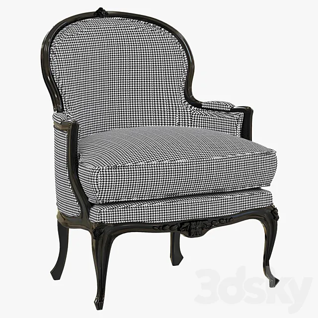 Ralph Lauren ST. GERMAIN OCCASIONAL CHAIR 3ds Max