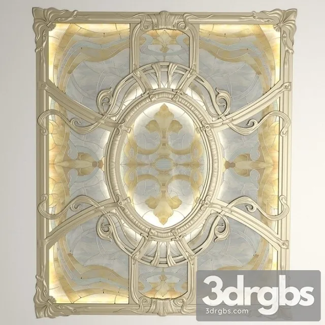 Rama Kov Stained Glass Window 3dsmax Download