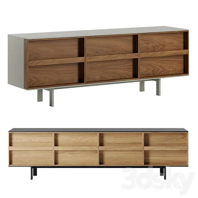 Ramblas sideboard by Miniforms 3DSMax File