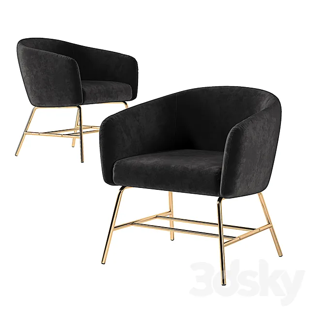 Ramsey Kaza do sofa 3ds Max