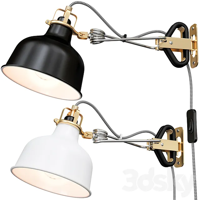 Ranarp Sconce Ikea 3ds Max