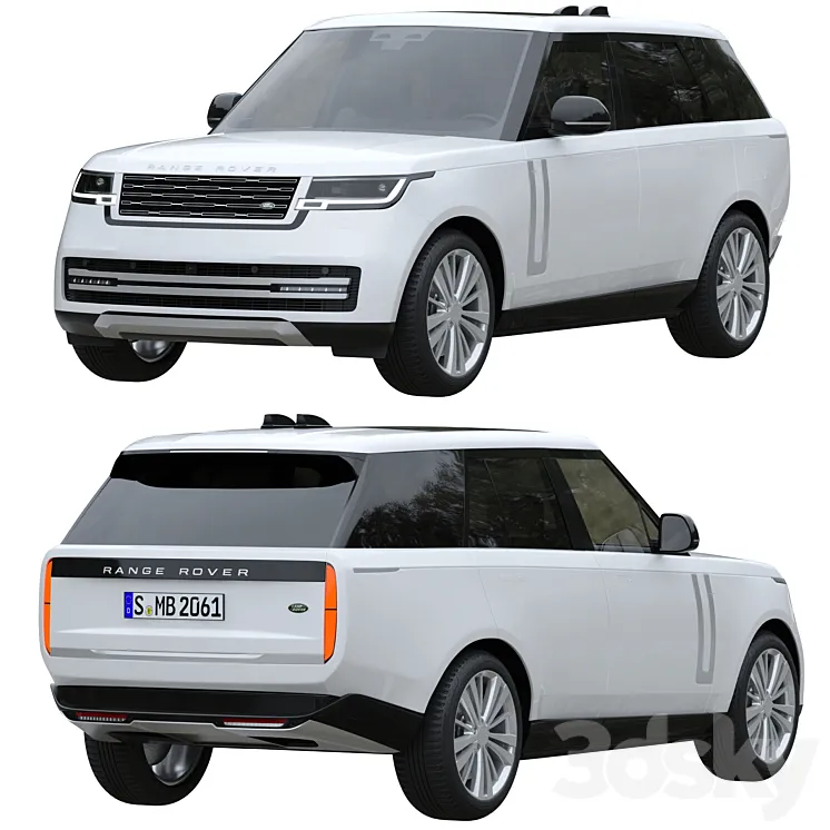 Range Rover 2022 3DS Max Model