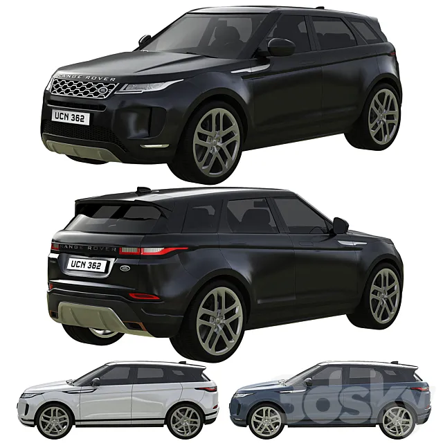 Range Rover Land Rover Evoque 3DSMax File