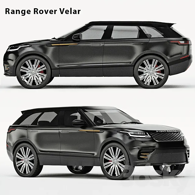 Range Rover Velar 3DS Max Model