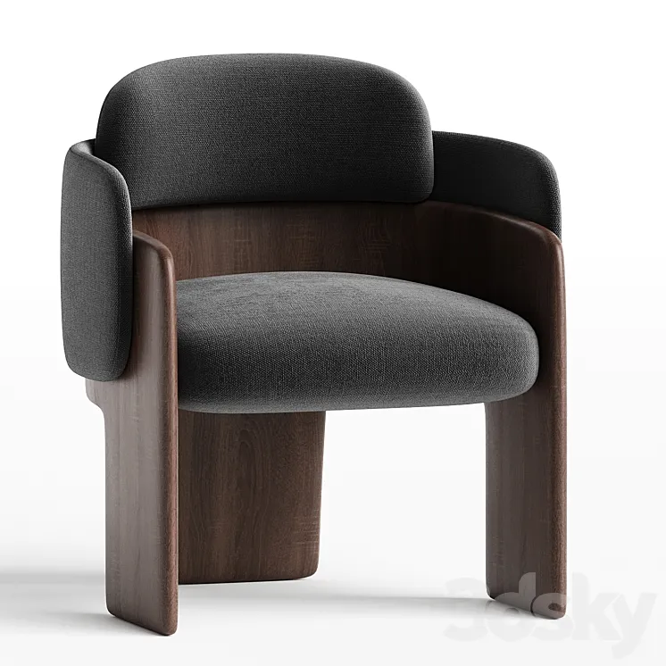 Raphael Navot Quartet Chair 3DS Max Model