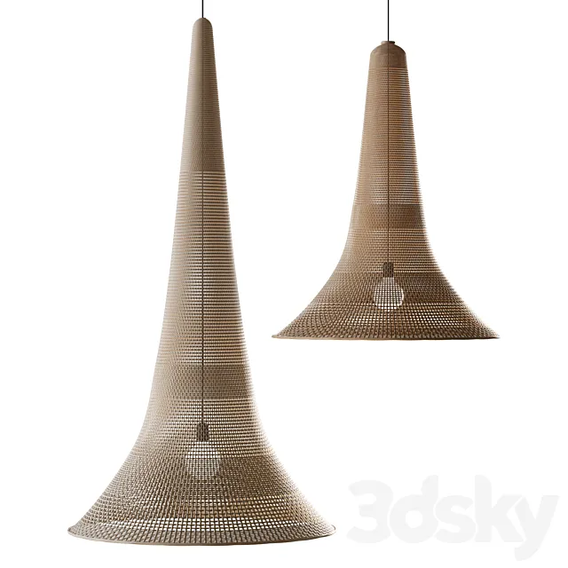Rattan Lamps 3ds Max