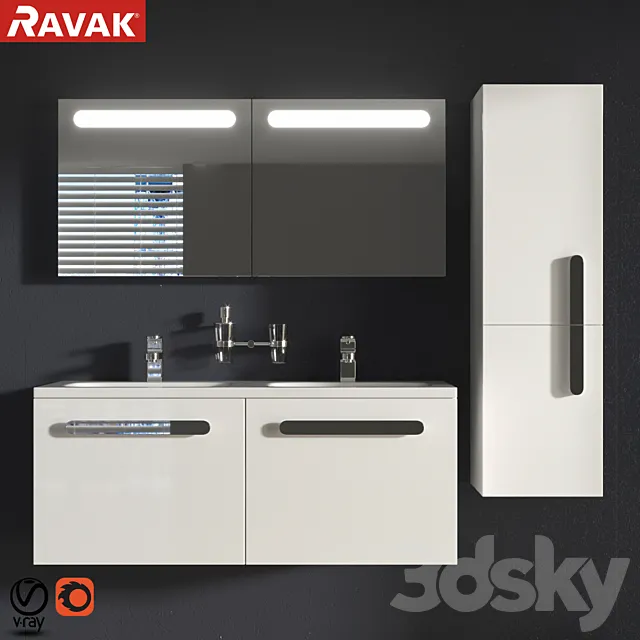 Ravak Chrome 3DS Max Model