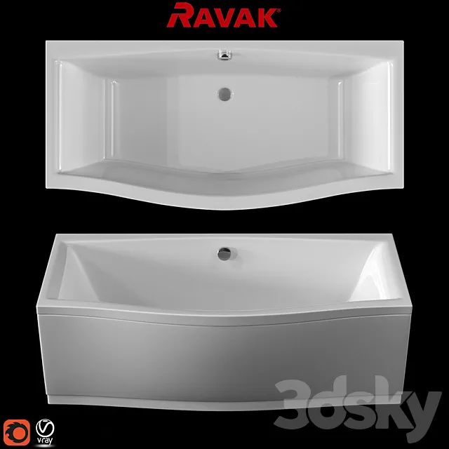 RAVAK Magnolia 3DS Max Model