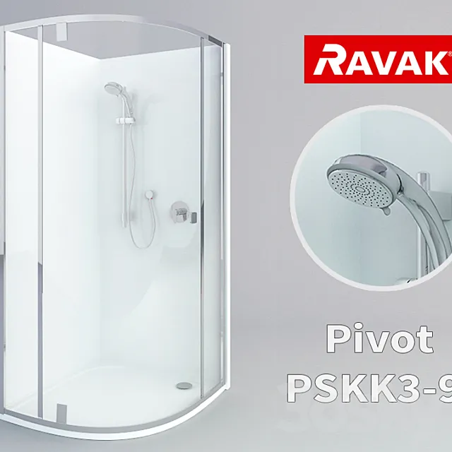 Ravak Pivot PSKK3 90 3DSMax File