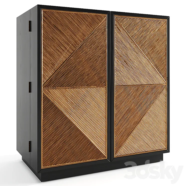 Rawson Bar Cabinet 3DS Max Model