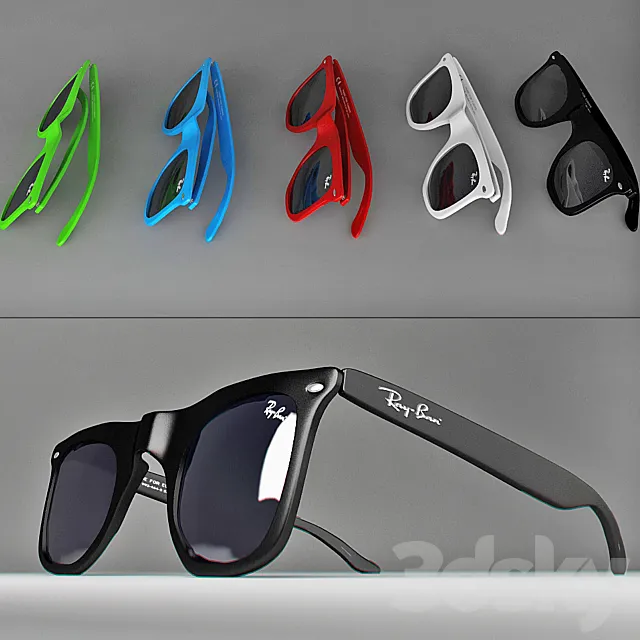 Ray Ban 3DS Max Model