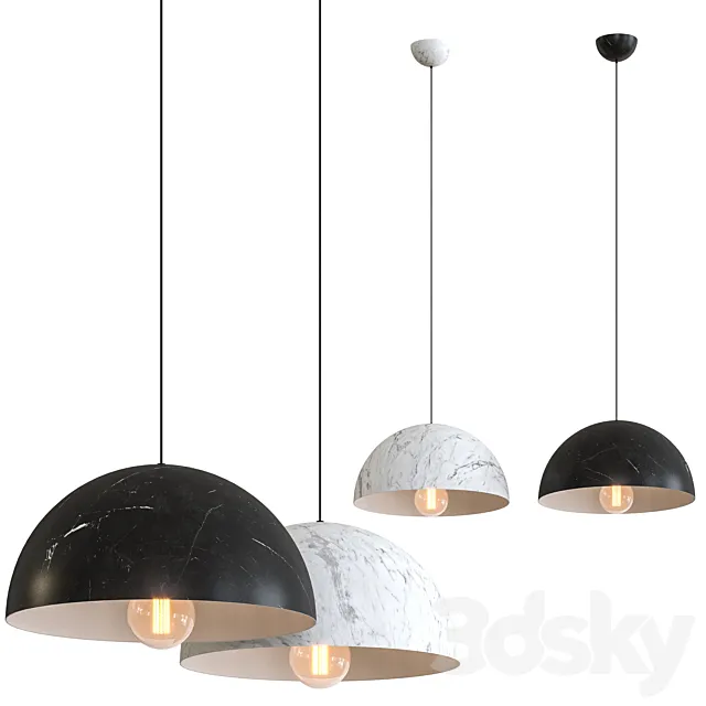 Rayn Pendant Lamp by NV Gallery 3ds Max