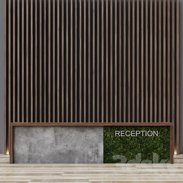 Reception 12 3DS Max Model