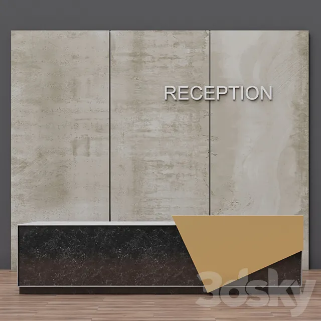 Reception 3 3DS Max Model